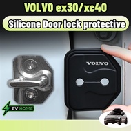 Volvo ex30/xc40/ex40 silicone anti-shock pads for car door locks, 4 pieces, accessories