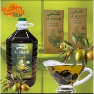 OLIVE OIL AL SHAMI Olive Oil Extra virgin olive oil, Minyak Zaitun Extra Virgin 5L 100% original