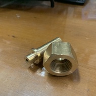 CO2 and N2O Brass Tube Nipples