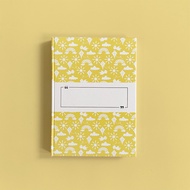 Beautiful Blank notebook Peekmybook - Blank Space Yellow Notebook/ diary book/ Journal Journal book 