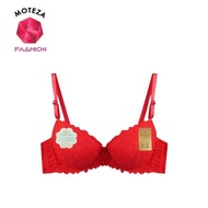 Tally 961 Push Up Bra Women's Thick Foam Brocade Bra Cup B | Wire Wire Wire | Hook 2 | Size 34 - 38 