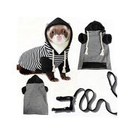 Ferret Special Clothes Leash Pet Mink Angru Ferret Outing Warm Clothes Different Pet Hoodie Vest