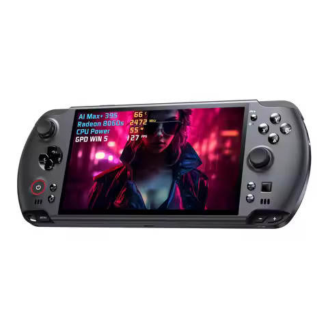 GPD WIN 5 Handheld Gaming Laptop Portable Gaming Entertainment with Laptop Functionality