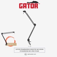 GATOR GFWMICBCBM2000 FRAMEWORKS DESKTOP MICROPHONE BOOM STAND/BOOM MICROPHONE ARM STAND (TABLE ARM/ 
