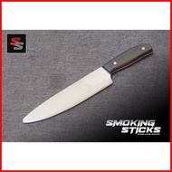 ✙ ♧ Kitchen Knife with Kamagong Handle for Training (Blunt)