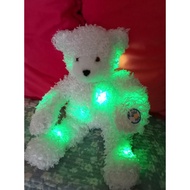 White Bear Plush ❤️❤️ Cepia Color Kinetics Light Up Changes Color ❤️❤️Ready Stock Malaysia Original Bundle P