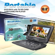 *ส่งฟรี* เครื่องเล่น DVD พกพา ขนาด 10.8 นิ้ว ขนาดหน้าจอ 9 นิ้ว  รุ่น EV-998