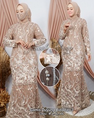 GAMIS DUYUNG BIDADARI 3 / KEBAYA GAMIS DUYUNG / GAMIS PESTA / GAMIS KONDANGAN / GAMIS TERBARU 2021 /