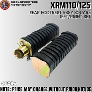 XRM 110/125 FOOTREST ASSY SQUARE LEFT & RIGHT (CF08A)