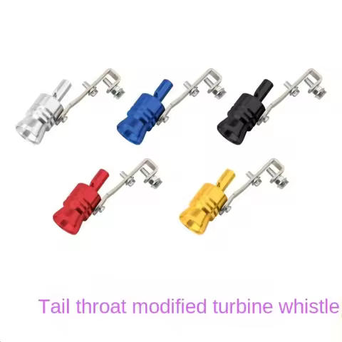 Car Turbo Sound Whistle Vehicle Refit Device Exhaust Pipe Turbo Sound Whistle Car Turbo Muffler Univ