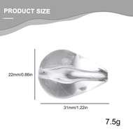 【SECL】10pcs  Acrylic Bombard Luya far Fishing Float Sinking-down Assisted investment