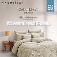ai by AKEMI Colourkissed Collection Comforter Set | 100% MicroXT 700TC (King)