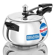 Hawkins Stainless Steel Contura Pressure Cooker Inner Lid Induction & Gas Compatible 3L & 5L