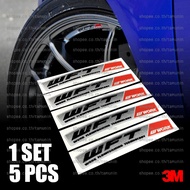 W WORK EMOTION CR Kiwami WWORK Wheel Sticker