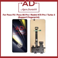 World Agent88 Lcd OLED For Xiaomi poco X6 Pro - poco F6 - Redmi K70 Pro - Redmi turbo 3 OLED - SUPPO