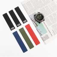 Dual Colors Silicone watch strap for Garmin Fenix 5 6 7X Pro magnetic Watchband