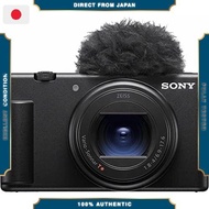 【Excellent】 SONY VLOGCAM Compact Digital Camera ZV-1II Body with Windscreen, 18-50mm F1.8-4.0 Zoom L