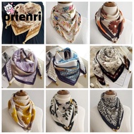 ORIENRI Scarf for Women, 68×68cm Soft Square Scarf, Luxury Cotton Breathable Lightweight Neckerchief