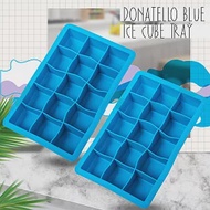 15冰格消暑沁涼露草藍矽膠製冰盒-1入 大冰格設計，讓你做出超大顆冰塊!露草藍
