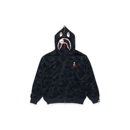 A BATHING APE x Stray Kids Shark Full Zip Hoodie Hyunjin Black Unused