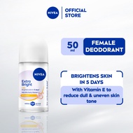 NIVEA Extra Bright C&E Deodorant Roll On 50ml / Women / Antiperspirant / Ubat Ketiak