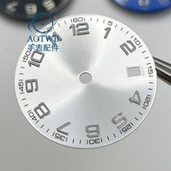 Silver Dial Suitable for ETA 2836 2824 Pearl 2813 3804 Mejia 82 Series Mechanism Goutent Metal Watch