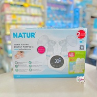 Natur เนเจอร์ เครื่องปั๊มนมไฟฟ้าแบบคู่  รุ่นD-4 รุ่นรับประกัน 2 ปี
