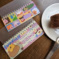 【coloryeah】手帳貼紙文具/迷你半a6離型紙本/膠帶收納冊