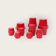 Red Insulated Cup Busbar With Nuts SM-25 SM-30 SM-35 SM-40 SM-51 SM-76