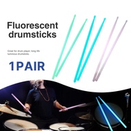 5A Fluorescent Drumsticks Colorful Nylon Drumsticks Glow-in-the-Dark Drumsticks Jazz Drumsticks