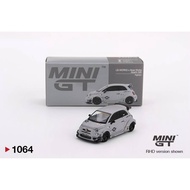 Mini GT #1064 Abarth 595 LB-Works x Abas Works Fighters 1/64 Diecast Model Car Collectible