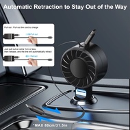 60W 4 IN 1 Car Charger – USB C Fast Charging, Compatible with iPhone, Huawei, Samsung