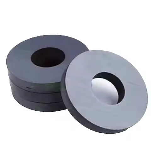 Lot Ferrite Magnet 50*10 Hole 22 Strong Y30 Ring MAGNET Black Round Powerful Magnets 50x10-22mm