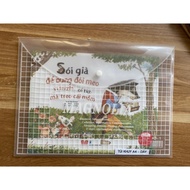 Clear Bag A4 document Bag, Stationery document cover, A4 button Bag, transparent F4 size,