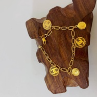10k bangkok bracelet for women gold bracelet 2-235
