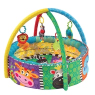 Playgro Ball Playnest Activity Gym เพลย์ยิม ทรงกลม ลวดลายการ์ตูนสัตว์ มี ลูกบอล 32 ลูก ส่งเสริมพัฒนา