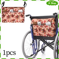 [Wishshopeeljj] Wheelchair Carry Bag Arm Rest Pouch for Walkers Ideal Gift Most Wheelchairs