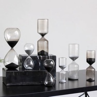 Latest Agna Sand Hourglass Glass Hourglass Room Decoration Table Display