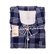Muji Flannel Loungewear - Comfortable Cotton Plaid Pajamas