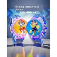 Cartoon Cartoon Children's Watch Boy Boy 3 Years Old Old Only Watch Time Luminous Music Top Electron