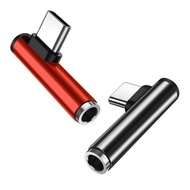 [LUCLELI X PRO7777] USB C to 3.5mm ELBOW Earphone Audio Adapter Cable Jack