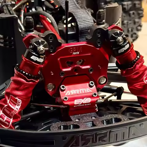 GPM Metal AluAlloy Front Rear Shock Tower ARA320759 ARA320760 for ARRMA 1/8 Kraton EXB Notorious V6 