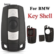 BONZZY Car Key Shell  Replacement Blade Folding Flip Automotive Key for For BMW E90 E91 E92 E60