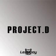 PROJECT.D Initial D Racing Car Anime Car Sticker Locomotive Car Helmet Waterproof Sticker