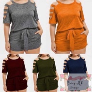 Plus Size and Regular Size Byakugan 3/4 Sleeves and Shorts Terno (Cotton Spandex Fabric)
