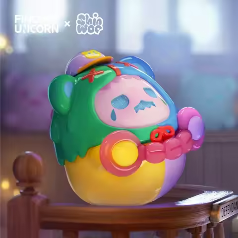 Finding Unicorn ShinWoo Baddy Bear Town Series Blind Box Mystery Box Caixa Sorpresa Girls Anime Figu