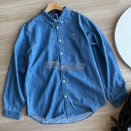 Polo Ralph Lauren 彩馬刺繡牛仔襯衫