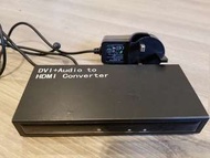DVI+Audio to HDMI Converter