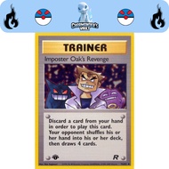 Imposter Oak's Revenge #076/082 Team Rocket Vintage 2000 Pokémon TCG