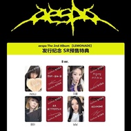 aespa LEMONADE周边 Starriver星河中文卡背特典小卡 幸运卡